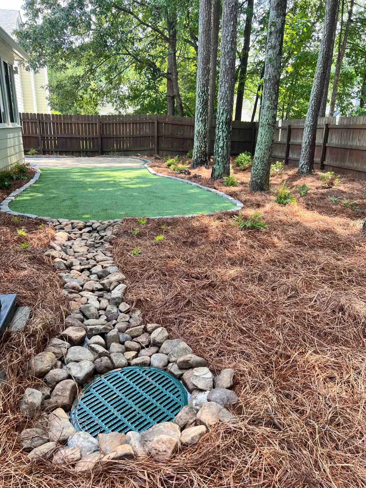 Drainage Solutions project 2 in North Richland Hills