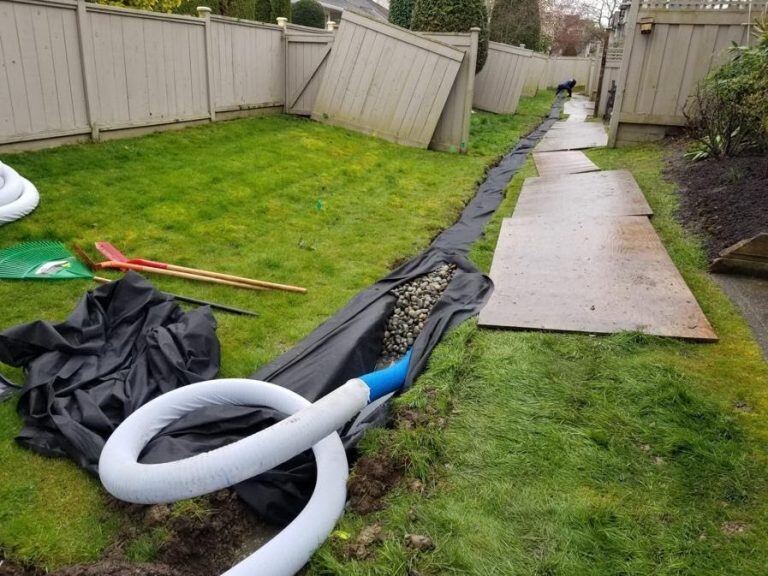 Drainage Solutions project 5 in North Richland Hills