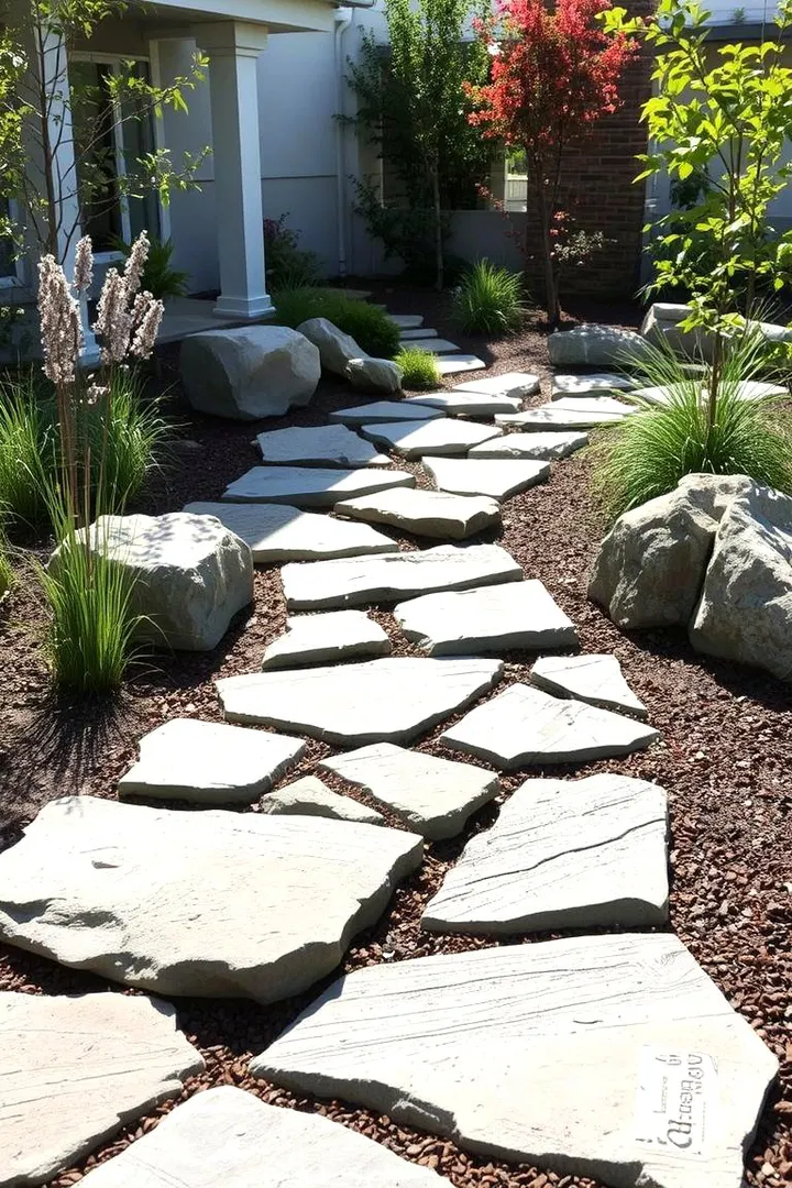 Flagstone Installation project 1 in North Richland Hills