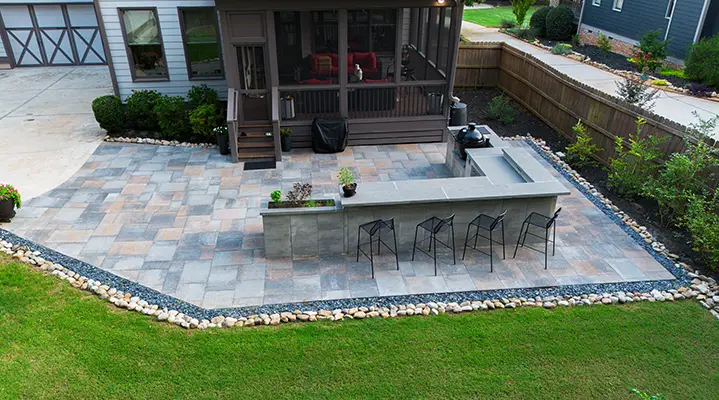 Hardscaping project 1 in North Richland Hills