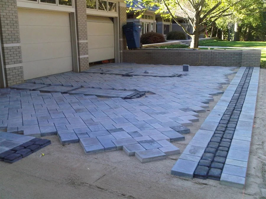 Paver Installation project 6 in North Richland Hills